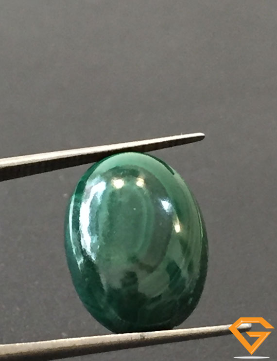13.25 ct Natural Certified Malachite stone